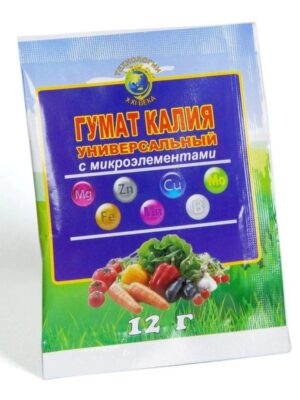 Гумат Калия с микро элементами 12г