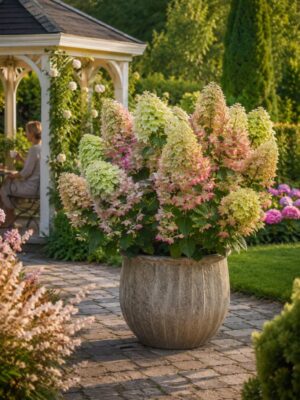 Гортензия метельчатая Металика Hydrangea paniculata Metallica